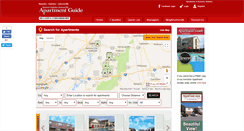 Desktop Screenshot of annistonapartmentguide.com